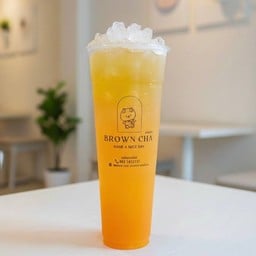 ชาลิ้นจี่แก้วใหญ่