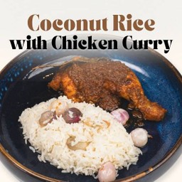 ข้าวแกงกะทิไก่