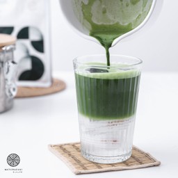 มัทฉะน้ำมะพร้าว