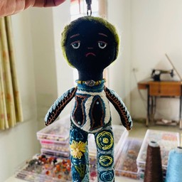 ตุ๊กตาผ้าฝ้าย ใช้ห้อยกระเป๋า ห้อยหน้ารถ