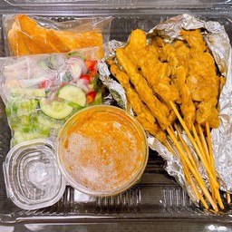 หมูสะเต๊ะ ชุดใหญ่