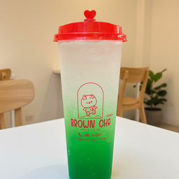 เเอปเปิ้ล โซดา กลาง