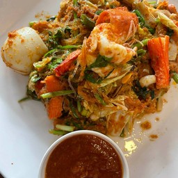 สุกี้แห้งทะเลเครื่องแน่นๆ (น้ำจิ้มสูตรเด็ดทางร้านโดยเฉพาะ)