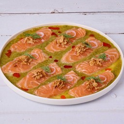 Spicy Salmon Crudo