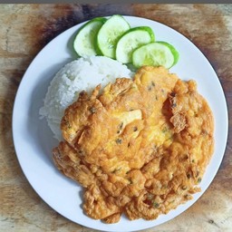 ข้าวไข่เจียวหมูสับ