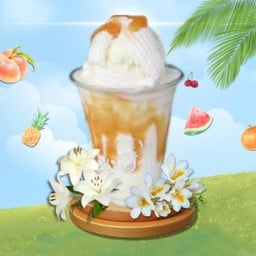 มะพร้าวปั่นคาราเมล