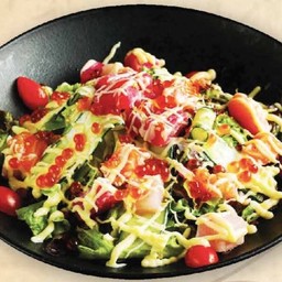 สลัดรวมปลา 3 สี