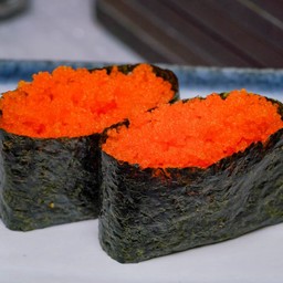 ซูชิไข่กุ้งส้ม