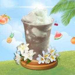 มะพร้าวปั่นโกโก้