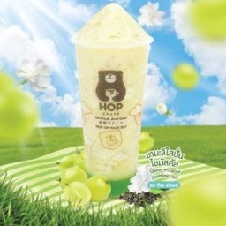 ชามะลิใสปั่นไซมัสคัต