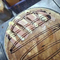 นูเทลล่า+กล้วยหอม+แฮมไก่