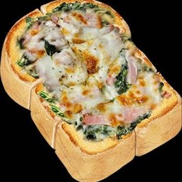 ผักขมแฮมชีส