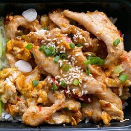 ข้าวซอสสุกี้ หมุนุ่ม