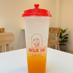 พีชโซดา แก้วกลาง