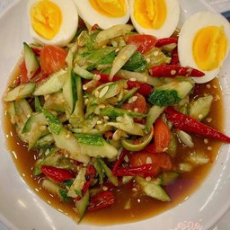 ตำแตงไข่ต้ม