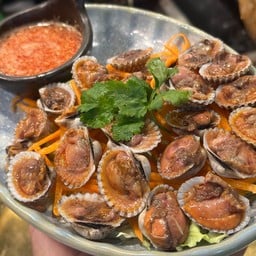 หอยแครงลวกจิ้ม