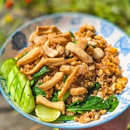 ข้าวผัดกากหมูเจียวโบราณ