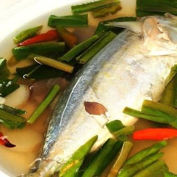 ต้มยำปลาทู1ตัว(ตัวกลาง)