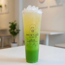 ชาแอ๊ปเปิ้ลแก้วยาว