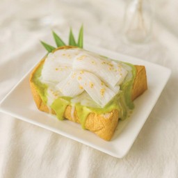 ปังสังขยามะพร้าวอ่อนกะทิงาคั่ว