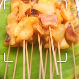 ลูกชิ้นปิ้งแม่สมทรง ด่านสำโรง50/42 ข้างสันติอพาร์ทเมนท์