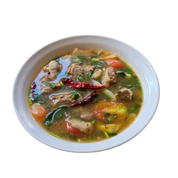 ต้มแซบสันคอหมู