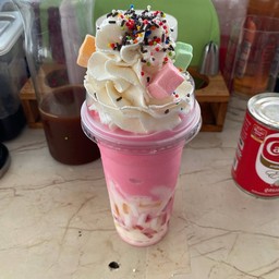 นมชมพูปั่น