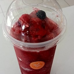 มิกซ์เบอร์รี่สมูทตี้ ปั่น(ผลสดปั่น)