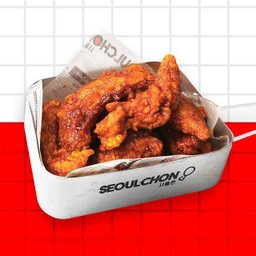 ชุดไก่ไม่มีกระดูก S (3 ชิ้น)+ เครื่องเคียง 1 อย่าง