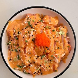 ข้าวแซลมอนสไปซี่