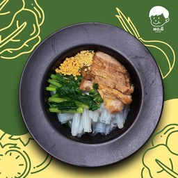 ก๋วยเตี๋ยวเซี่ยงไฮ หน้าหมูย่าง