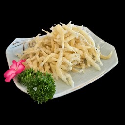 ปลาเงินทอดกรอบ