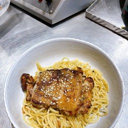 Spaghetti Grilled Chicken