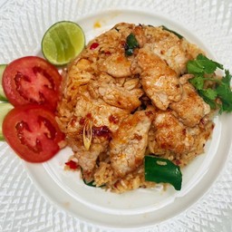 ข้าวผัดต้มยำหมูนุ่ม