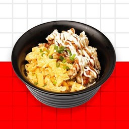 ข้าวไก่ทอดเทอริยากิมาโย