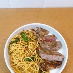 Beef Spicy pasta