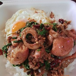 ข้าวกระเพราเป็ด
