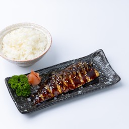 ข้าวหน้าปลาซาบะย่าง