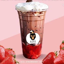 Cocoa Strawberry Macchiato