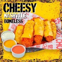 ชุดแนชวิลล์ชีส ไก่ไม่มีกระดูก  SIZE S (3ชิ้น)