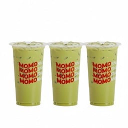 ชาเขียวนม 3 แก้ว