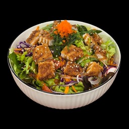 สลัดหมูทอดทงคัตสึ