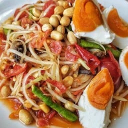 ตำไทยไข่เค็ม