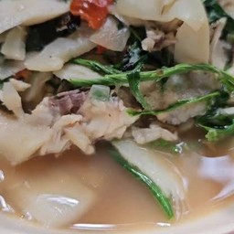 ร้านกับข้าวป้าศรี ผักฮี้ สันผักฮี้