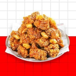 ไก่ทอดดั๊กกังจองรสน้ำผึ้งคาราเมล