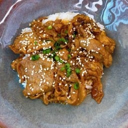 Japanese Slice Pork with rice