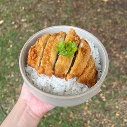 ข้าว อกไก่กรอบ