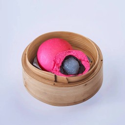 ซาลาเปาถั่วแดงกวนโมจิ