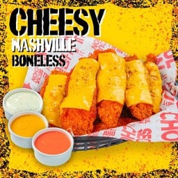 ชุดแนชวิลล์ชีส ไก่ไม่มีกระดูก  SIZE M (5ชิ้น)