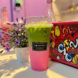 นมชมพูชาเขียว